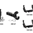 The products include an Adjustable Tri-Ball Hitch for 2-in. Hitch Receivers, a 12-ton Receiver Mount Pintle Hook and a pair of Class 5 Service Body Hitch Receivers.