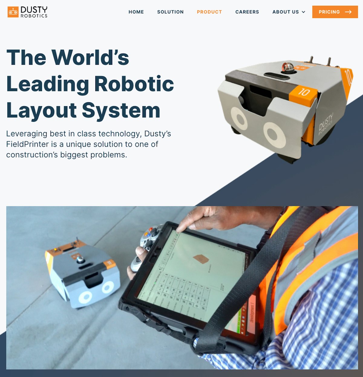 Field Printer From Dusty Robotics IRONPROS