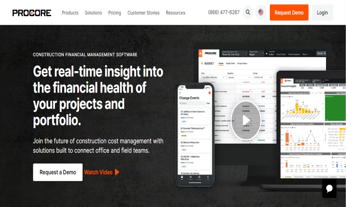 Pro Core File Management Financial Management From: Procore Technologies, Inc. | IRONPROS