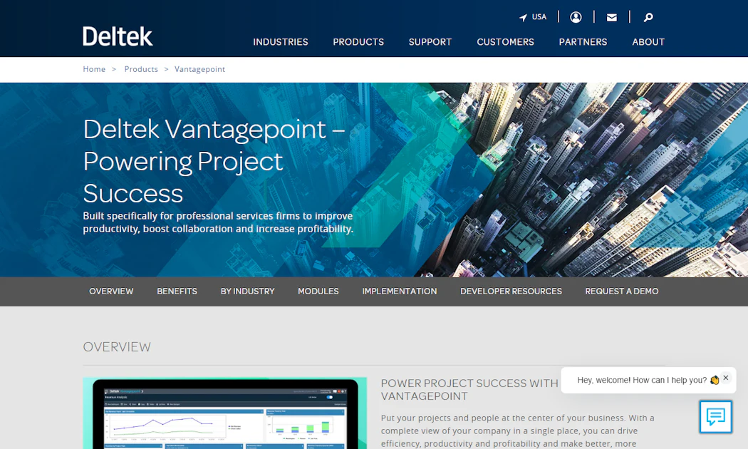 Deltek Vantagepoint From: Deltek | IRONPROS