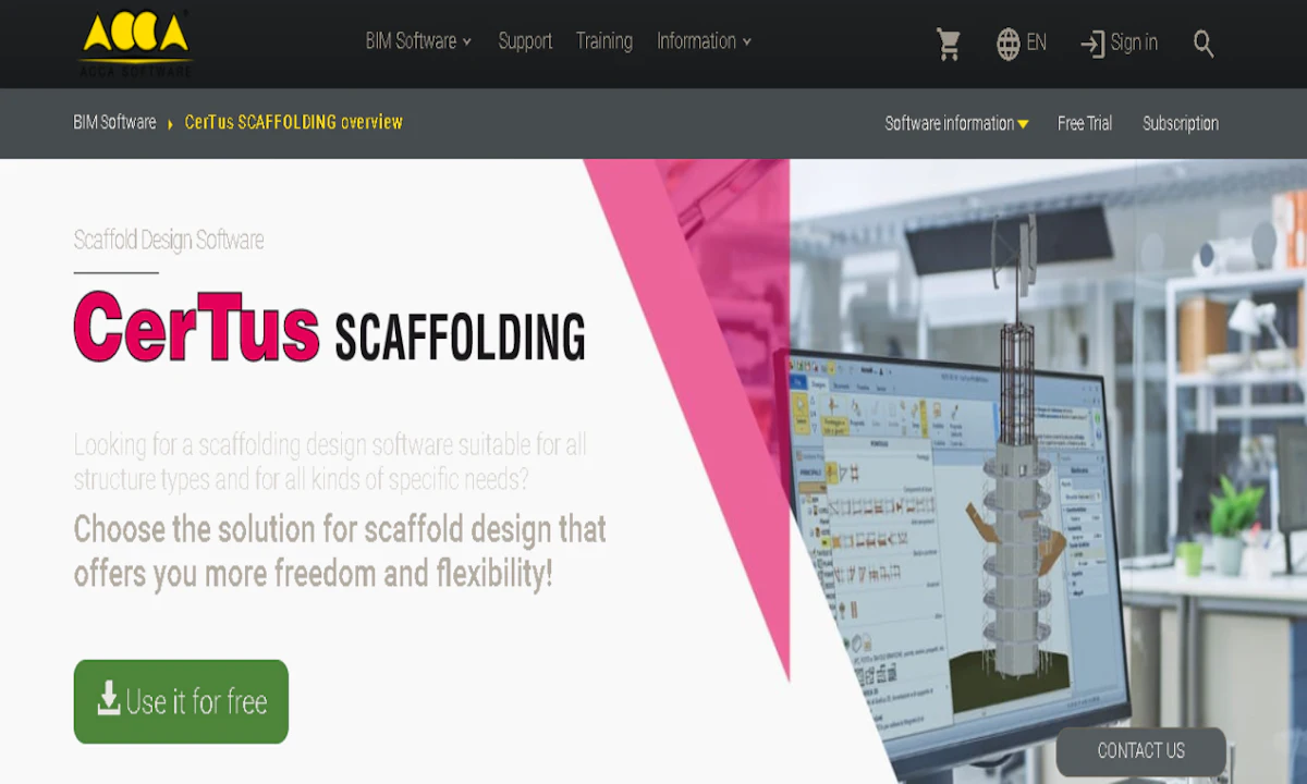 CerTus Scaffolding From: ACCA Software | IRONPROS