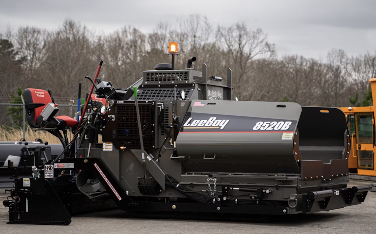 LeeBoy Unveils Special Edition Raised on Blacktop 8520B