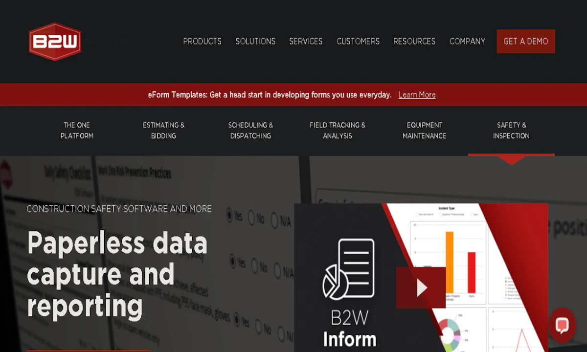 B2W Inform From: B2W Software Inc. | IRONPROS