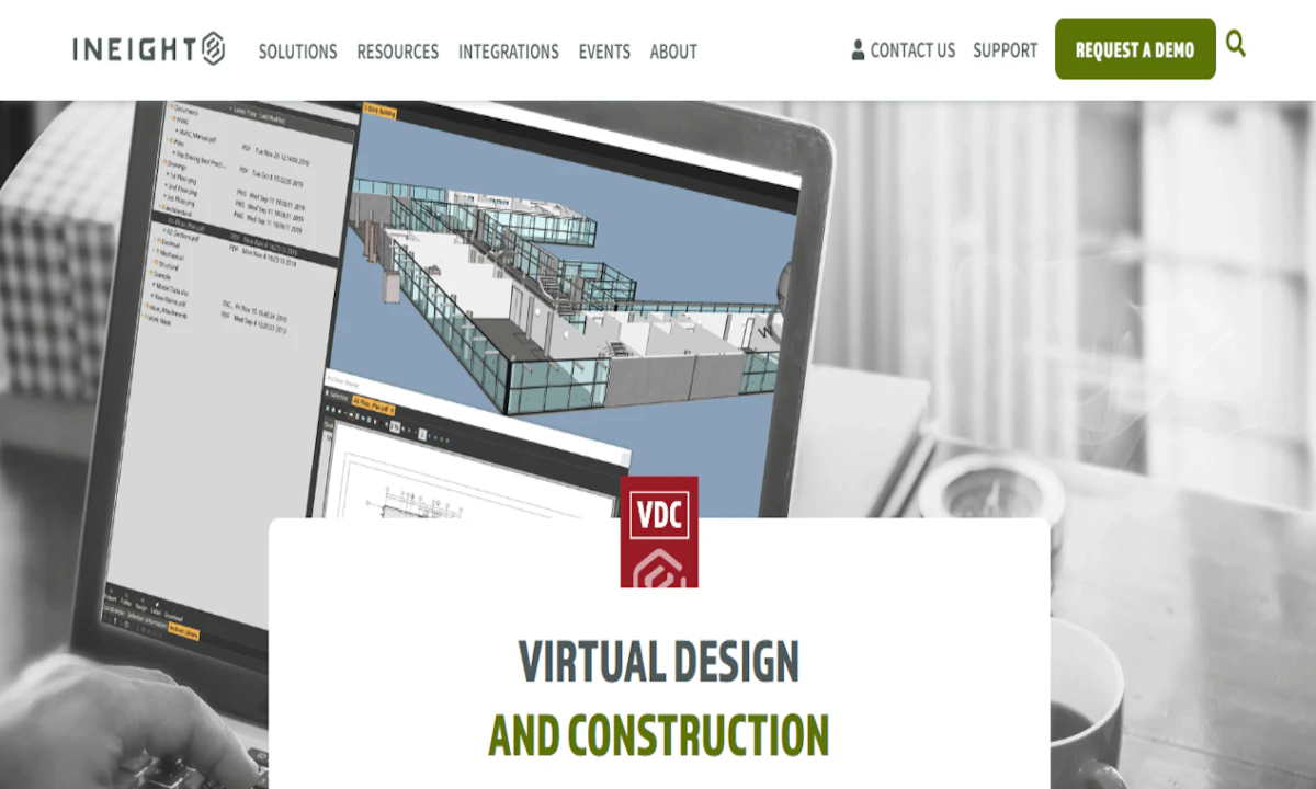 Virtual Design and Construction From: InEight | IRONPROS