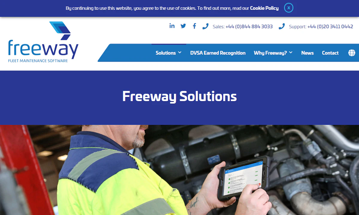 Freeway Server Service Fleet Manager From: Freeway | IRONPROS