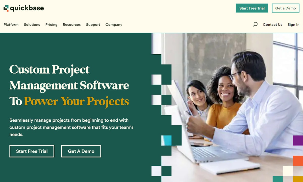 Quickbase Project Management From: Quickbase IRONPROS