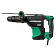 The rotary hammer is equipped with continuous run mode, enabling the user to keep the tool running with the flip of a switch.
