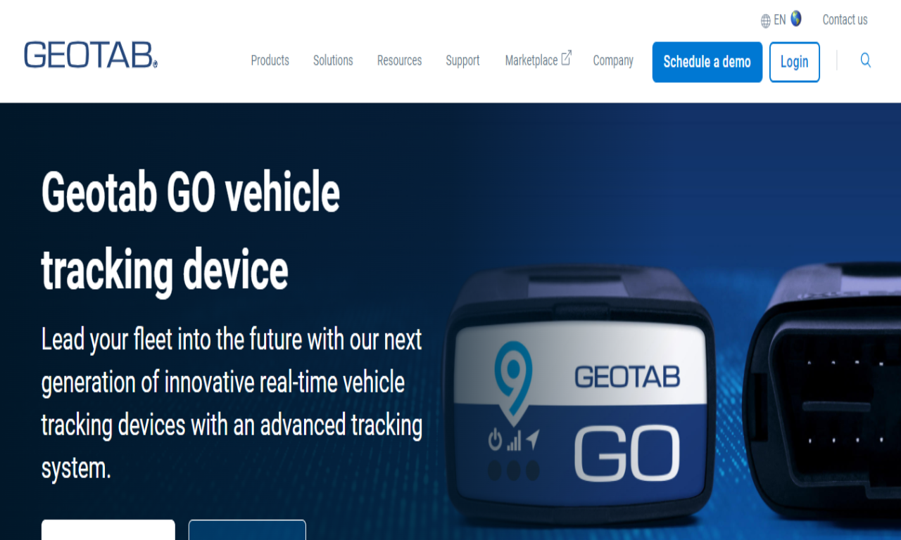 Geotab GO From: Geotab Inc. | IRONPROS