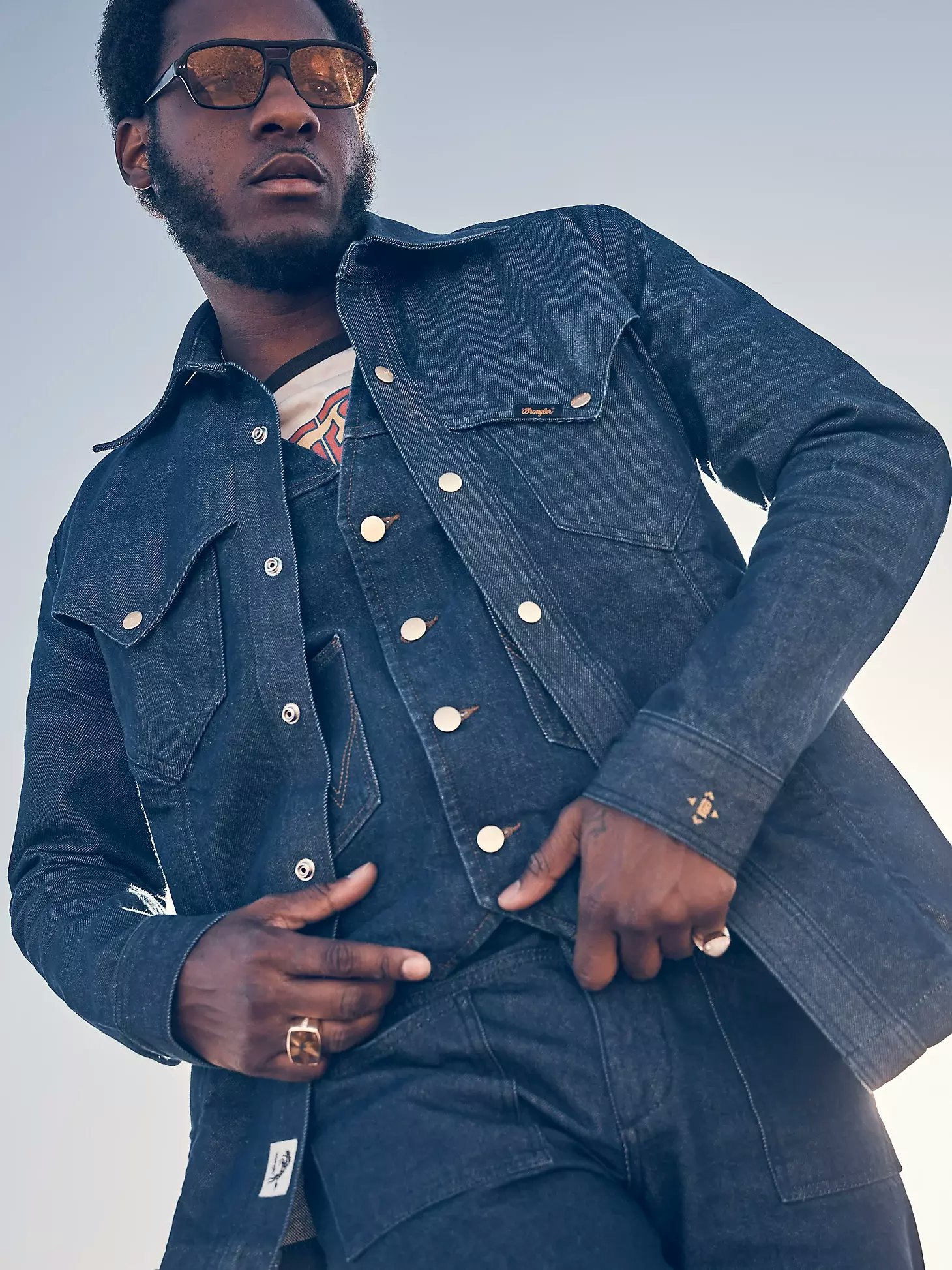 美品】Wrangler x Leon Bridges Gジャン M - メルカリ