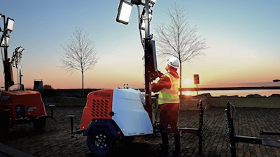 Diesel, solar and plug-in options are available for contractors.