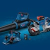 The new products include an 18V deep cut band saw, planer, impact wrench and blower.