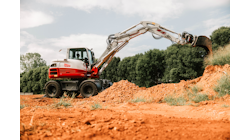 Takeuchi Unveils TB395W Wheeled Excavator