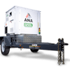This towable generator is equipped with an Isuzu diesel engine and 25 kWh LTO battery, delivering 70 KVA peak/45 KVA prime power during use.