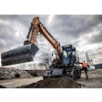 Powered by a Cummins B6.7 engine, the 170-hp excavator offers an operating weight of 53,649 lbs.