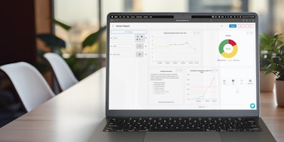 The solution serves to help companies transmit information about project status.