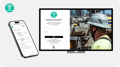 Twiceme University offers users a series of training modules on worksite safety and the proper use of Twiceme equipment.