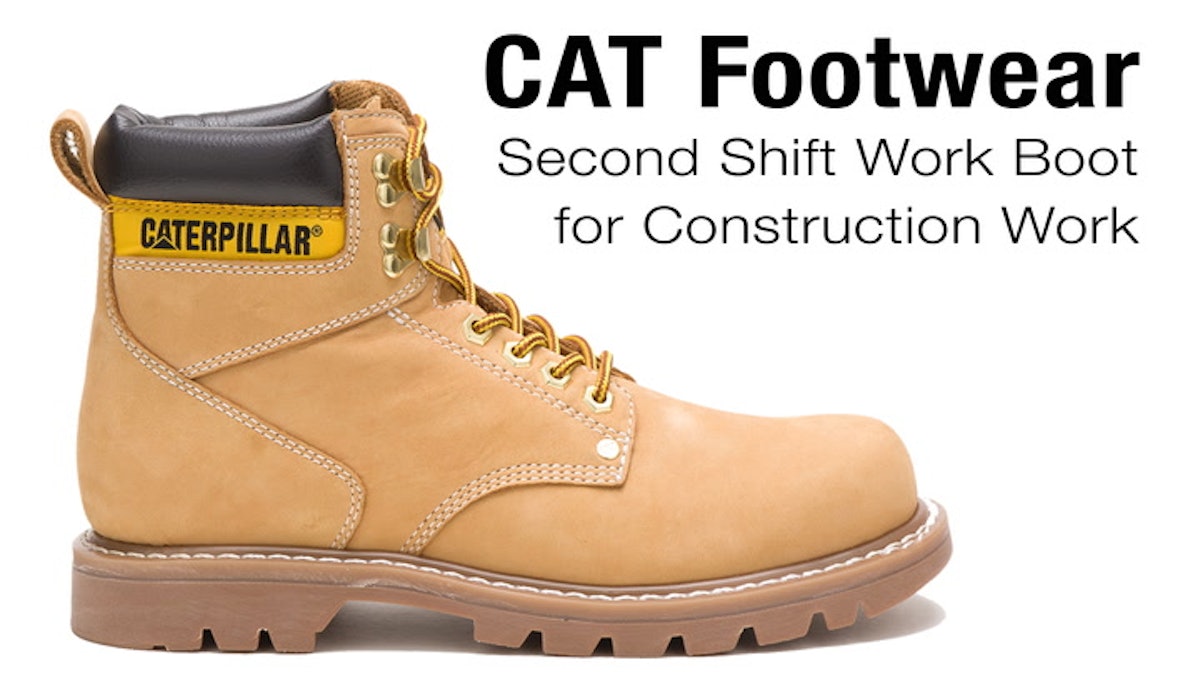 Cat second shift work boot new arrivals