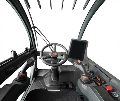The ergonomic design of the Magni cabs was chosen to help reduce operator fatigue.