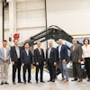Representatives from HD Hyundai Construction Equipment North America this week joined executives from HD Hyundai XiteSolution, parent company of HD Hyundai Construction Equipment, along with representatives from Wallenius Wilhelmsen, to celebrate the grand opening of the first HD Hyundai North American Customization Plant in Brunswick, Ga.