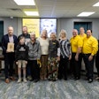 The ceremony brought together descendants of DeWalt and DEWALT representatives.