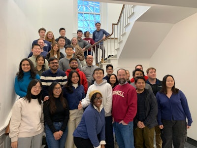 The Cornell Program in Infrastructure Policy exists to “educate the next generation of infrastructure leaders”. Here a class celebrates the completion of an intensive seven day bootcamp in designing spreadsheet models for infrastructure finance in January, 2024.