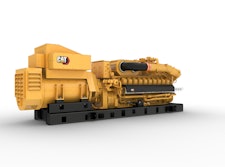 Cat G3520 K Natural Gas Generator Set