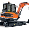 The DX62R-7 mini excavator