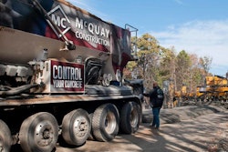 McQuay started with one volumetric truck in April 2020 with no plans to expand into outside concrete sales and delivery.