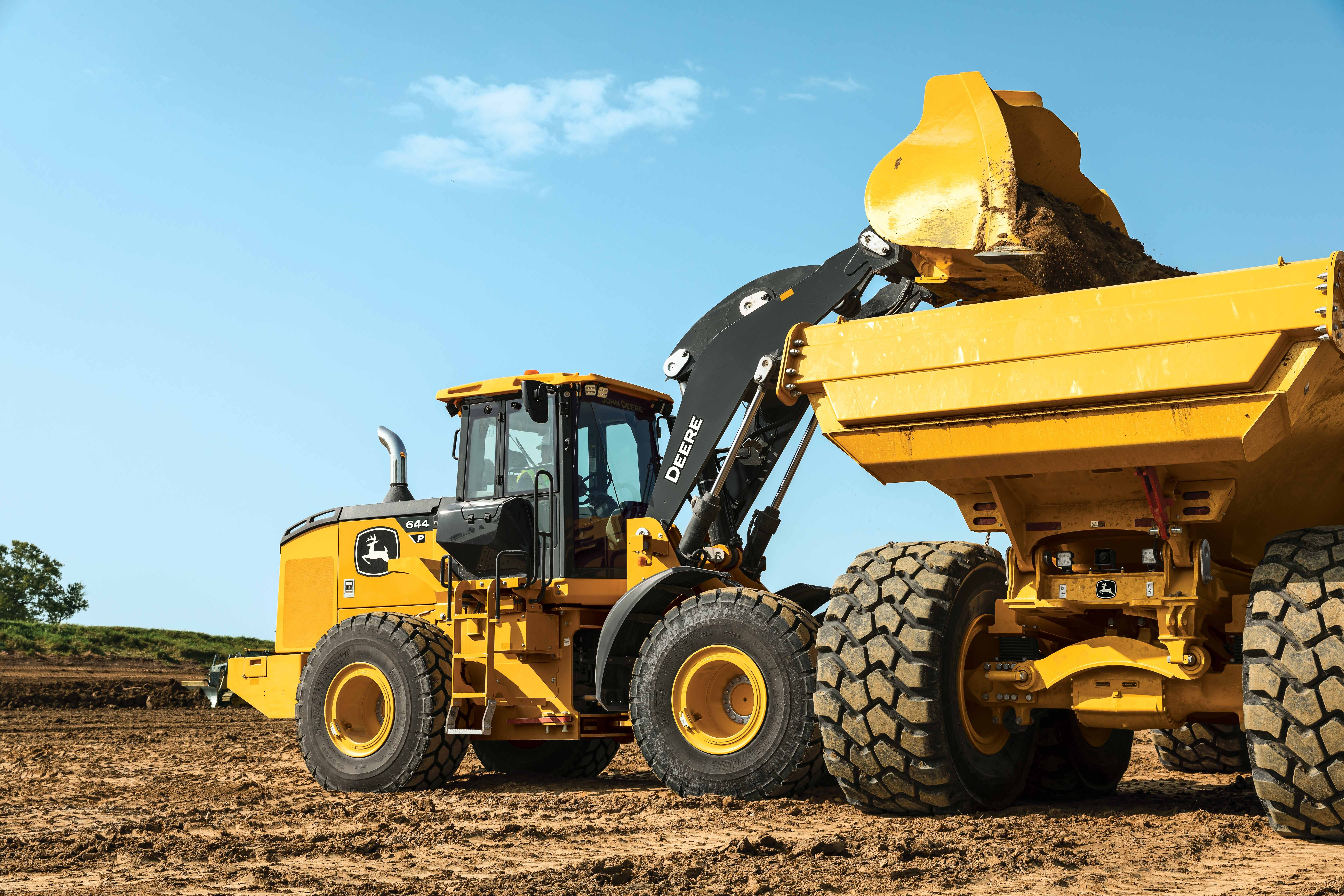 John Deere's SmartDetect system combines cameras and machine learning to help operators improve situational awareness from inside the cab.