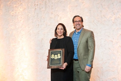 Sandy And Jeff Eder Accepting On Behalf Of Glenn Eder