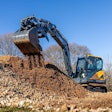 HD Hyundai Construction Equipment North America has topped off its compact excavator line with the new HX90A, a 20,040 lb. (9,090 kg) that delivers 65 net hp (48.5 kW)