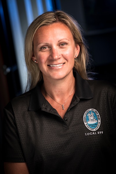 Kilah Engelke, Business Manager of the Operative Plasterers' & Cement Masons' International Association Local 599