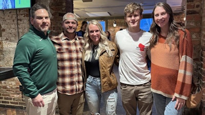 David Thomas from Oman with Marvin's friends and family at a PAVE/X 2025 Event.