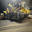 World of Asphalt attendees are the first to get a preview of the new BOMAG CR 820 T-2 rubber track paver.