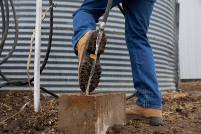 Rinsing Sole Refrigi Wear Ice Logger Leather Boot