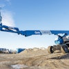 The S-85 XC FE driving over rough terrain.