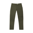 Single Knee Slim Hunter Green