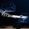 The AS-63HD telescopic lift with wheeled chassis.
