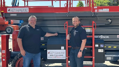 Owners of RP Rents, brothers Rob Snook (CEO) and Paul Snook (COO).