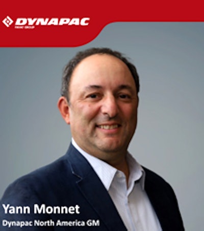 Yann Monnet, Dynapac North America GM