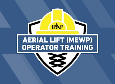 Aerial Lift (mewp) Operator Training By Ipaf Logo