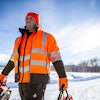 Refrigi Wear Hi Vis Orange Jacket