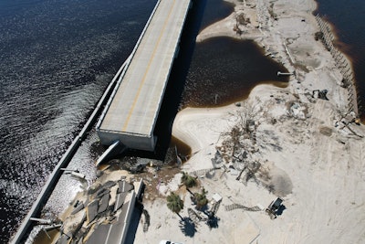 Sanibel Causeway October 2022 Drone