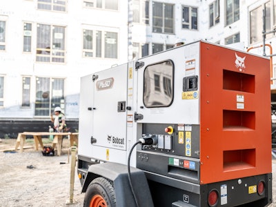 The Bobcat PG50 portable generator.