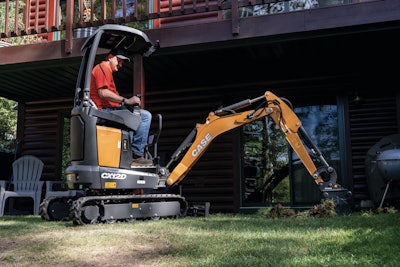 Case Cx12 D Mini Excavator Hero Photo