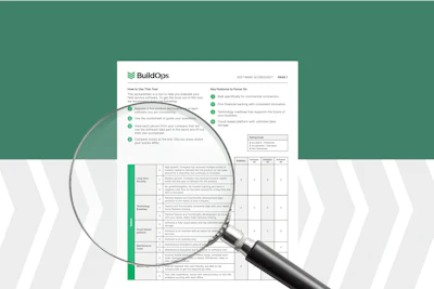 Software Scoresheet Email Build Ops