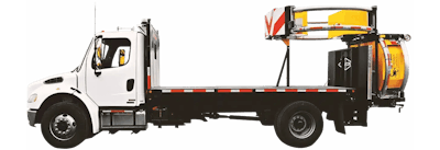 Freightliner Tma1 Texas Striping Left Side