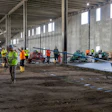 The concrete placement of CenterPoint Logistics Center (Inwood, New York). Concrete contractor: Ruttura & Sons. General contractor: Aurora Contractors.