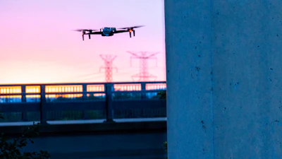 A Skydio X10 UAV.