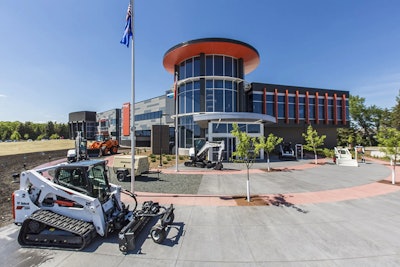 Bobcat Company's headquarters of North American operations in West Fargo, North Dakota